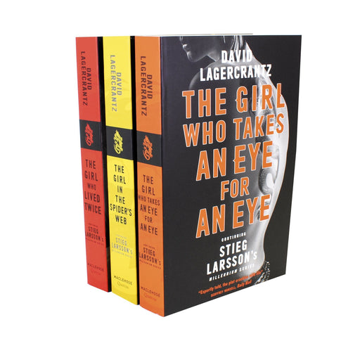 Stieg Larssons Millennium Series 3 Books Collection Box Set (Books 4 To 6) – Adult – Paperback - David Lagercrantz Young Adult Quercus