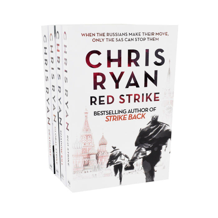 Strike Back Series Collection 4 Books Set (Deathlist, Shadow Kill, Global Strike, Red Strike) - Fiction - Paperback - Chris Ryan Young Adult Coronet