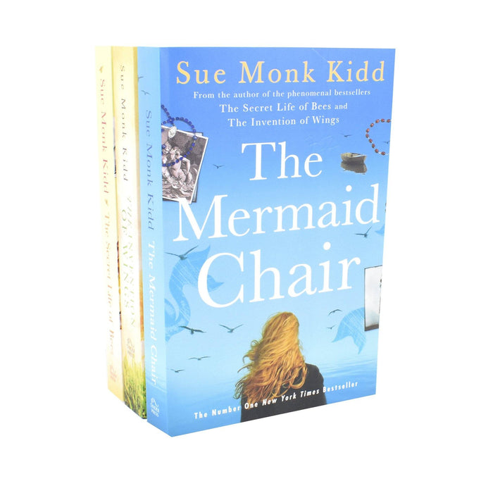 Sue Monk Kidd Collection 3 Books Set (The Invention of Wings, The Secret Life of Bees, The Mermaid Chair) - Adult - Paperback - Sue Monk Young Adult Tinder Press