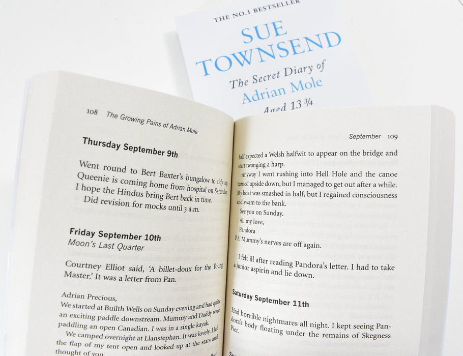 Sue Townsend Adrian Mole 8 Books Collection - Paperback - Young Adult Young Adult Penguin