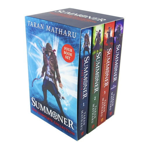 Summoner Series 4 Books Box Collection Set - Young Adult - Paperback by Taran Matharu Young Adult Hodder