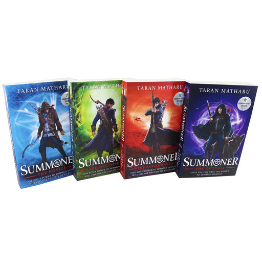 Summoner Series 4 Books Box Collection Set - Young Adult - Paperback by Taran Matharu Young Adult Hodder