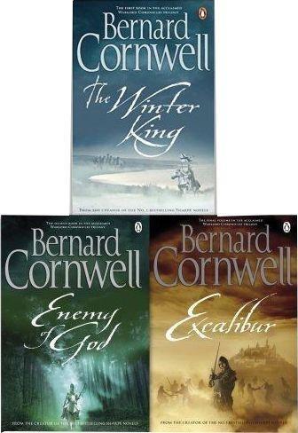 Warlord Chronicles Bernard Cornwell 3 Book Collection Fiction Paperback