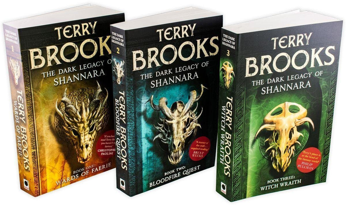 The Dark Legacy of Shannara 3 Book Collection - Adult - Paperback - Terry Brooks Young Adult Orbit