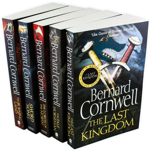The Last Kingdom 5 Book Collection Set 1 - Young Adult - Paperback - Bernard Cornwell Young Adult Harper Collins