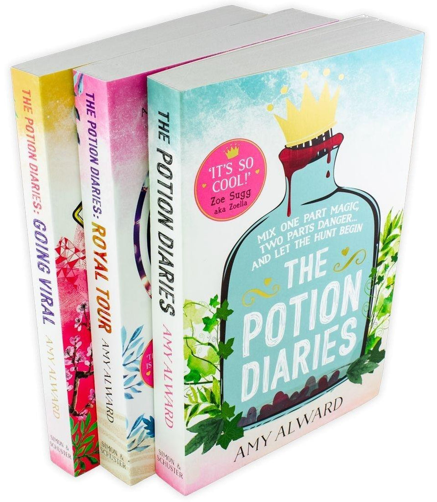 Potion Diaries 3 Books Collection Amy Alward Paperback