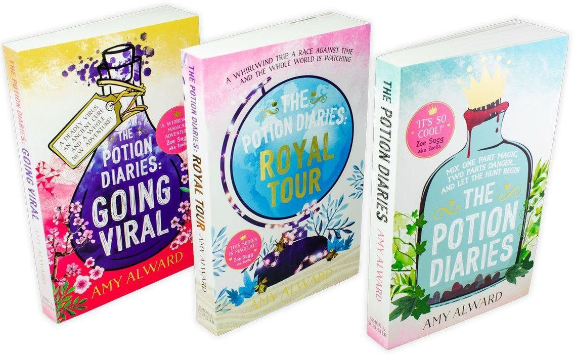 The Potion Diaries 3 Book Collection - Young Adult - Paperback - Amy Alward Young Adult Simon & Schuster