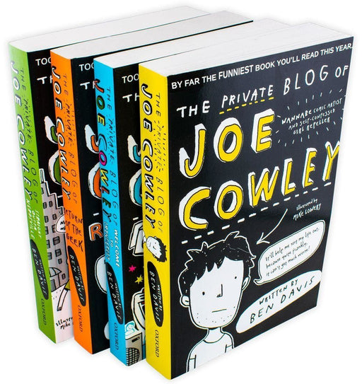 The Private Blog of Joe Cowley 4 Book Collection - Young Adult - Paperback - Ben Davis Young Adult Oxford University Press