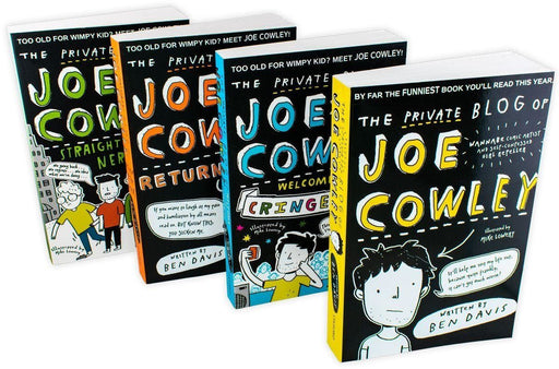 The Private Blog of Joe Cowley 4 Book Collection - Young Adult - Paperback - Ben Davis Young Adult Oxford University Press