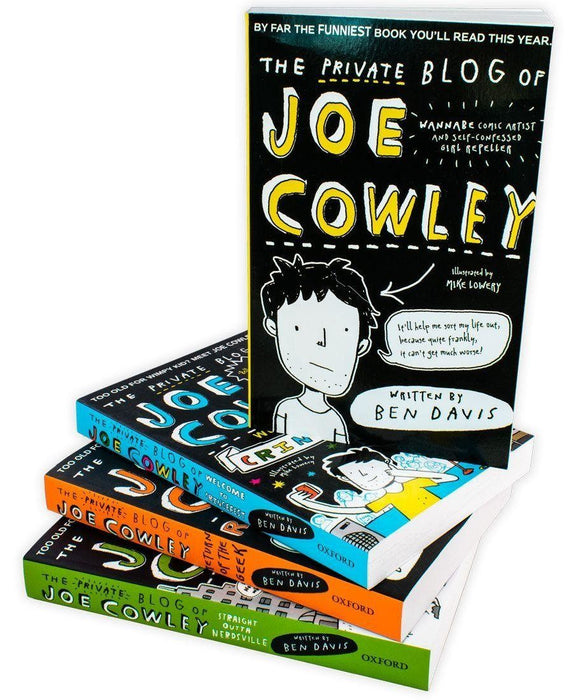 The Private Blog of Joe Cowley 4 Book Collection - Young Adult - Paperback - Ben Davis Young Adult Oxford University Press